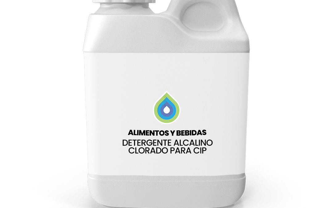 Detergente alcalino clorado para CIP